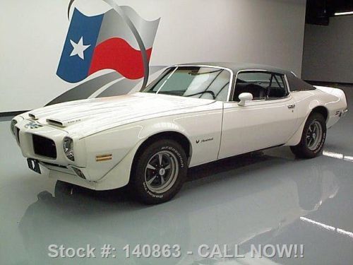1973 pontiac firebird ram air 400 cu auto vinyl top 69k texas direct auto