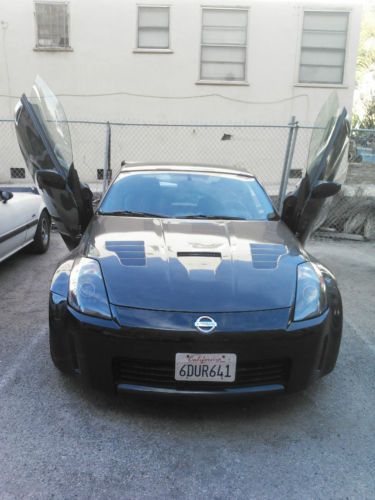 Black 2003 nissan 350z tricked out dream car