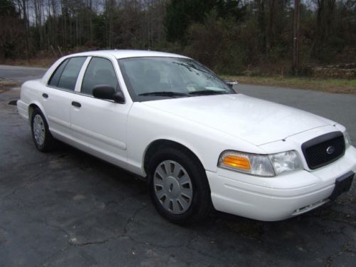 2008 ford crown vic police interceptor pursuit one owner