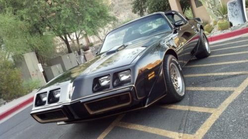 1979 special edition smokey and the bandit black 400 4 spd ws6 t-tops 1 of 1107
