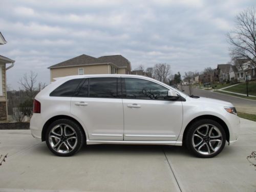 2011 ford edge sport awd one owner accident free