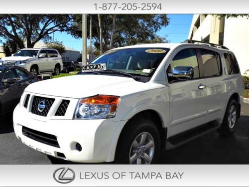 Nissan armada 38k mi 1 owner clean carfax v8 sunroof factory tow