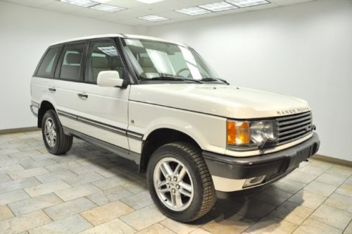 2002 land rover range rover hse white only 57k navigation