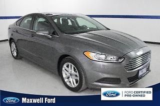 13 ford fusion 4 door sedan se automatic ford certified pre owned