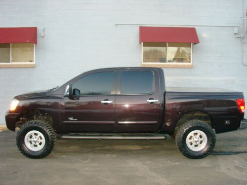 Lifted Nissan Titan >> Find used 2006 Nissan Titan LE CrewCab NO FEAR Edition ... Lifted Nissan Titan >> Find used 2006 Nissan Titan LE CrewCab NO FEAR Edition ...