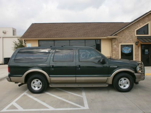 2003 ford excursion eddie bauer sport utility 4-door diesel texas trade in