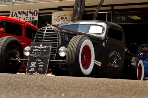1939 ford rat rod pickup truck 91c - notched bagged in rear