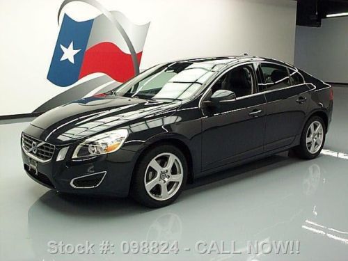 2012 volvo s60 t5 turbocharged leather sunroof only 45k texas direct auto