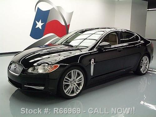 2010 jaguar xf supercharged sunroof nav 20's only 41k! texas direct auto