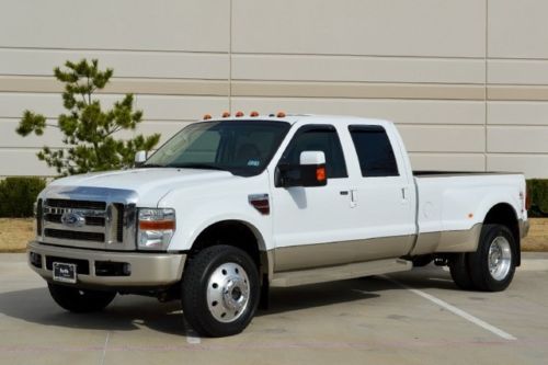 2008 ford f450, king ranch,loaded, brand new in the box, 1 owner,2.99% wac !!