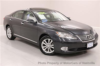 7-days *no reserve* &#039;11 es350 auto roof carfax 1-owner best deal factory warrant