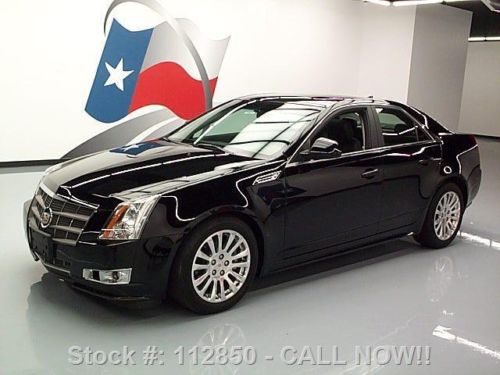 2010 cadillac cts performance htd leather pano roof 18k texas direct auto