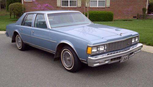 1979 chevrolet caprice classic - 60,836 orig. miles - 1 family owned