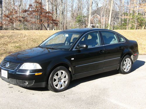 2002 volkswagen passat glx 4 motion sedan 4-door 2.8l