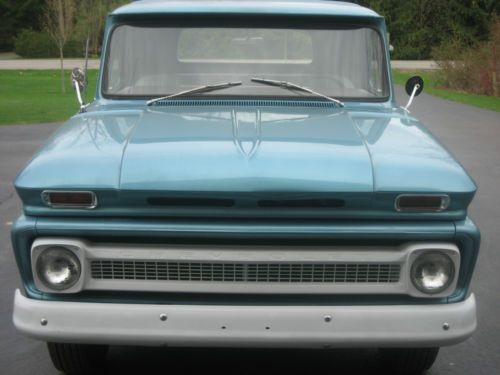 1966 chevy c20 pick up   nice driver