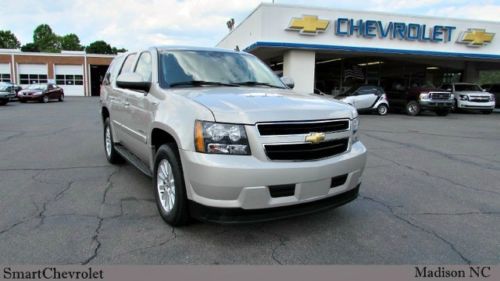 2009 chevrolet tahoe hybrid 4x2 electric sport utility 2wd gas saver chevy truck