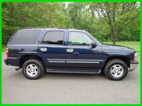 2004 chevy tahoe lt 4x4 leather heated seats sunroof onstar no reserve auction