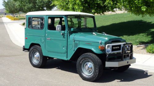 1979 toyota fj-40 land crusier restored ps pb disc brakes 2f ice cold a/c !!!
