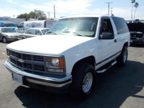 1997 chevy tahoe, no reserve