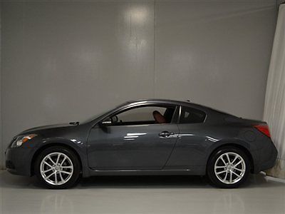 2012nissan altima 3.5 sr coupe charcoal/red automatic transmission.