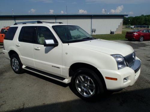 2007 mercury mountaineer premium awd, salvage, recovered theft, leather,
