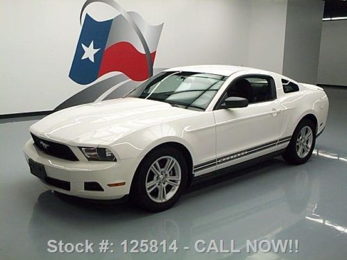 2010 ford mustang v6 automatic spoiler alloy wheels 79k texas direct auto