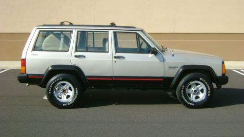 1995 jeep cherokee sport 4x4 2 owner accident free smoke free clean no reserve!!