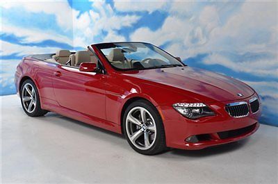 650i 6 series one owner carfax certified navigation sport pkg low miles