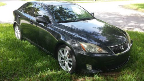 2007 lexus is 250 no accidents clean car fax wholesale nr - my own car for sale