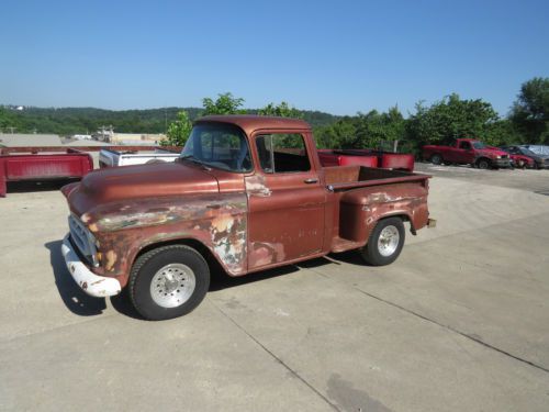 1957 chevrolet pickup truck restore or hot rod!!!