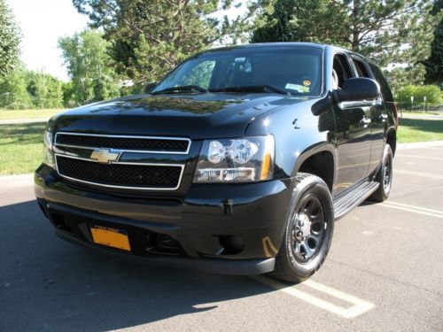 2007 chevrolet tahoe ppv police pursuit vehicle - former supervisor&#039;s vehicle!