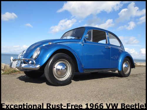 Classic 1965 volkswagen beetle! 99.9% rust-free excellent running &amp; driving bug!