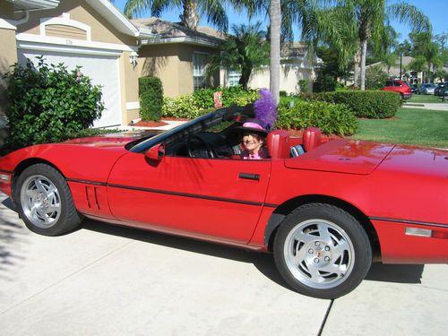 1990 corvette convertible