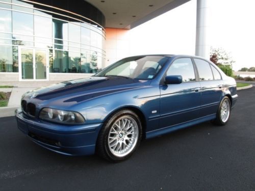 2002 bmw 530i sedan sport package sharp color rare find super clean runs amazing