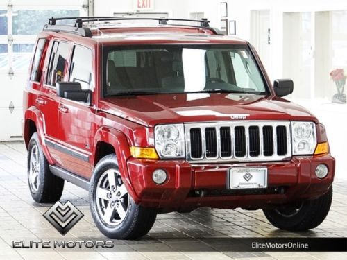 07 jeep commander sport 4wd auto moon-roof
