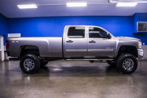 One 1 owner lifted 6.6l duramax diesel nerf bars tow pkg trailer brake pwr locks