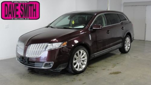 11 lincoln mkt awd heated leather seats sunroof dvd auto navigation 3rd row
