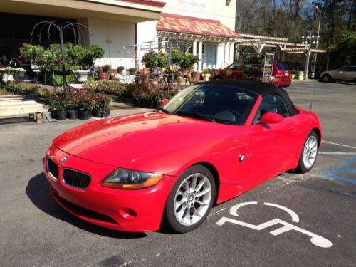 2004 bmw z4 2.5i convertible 2-door, excellent condition, clean/clear title