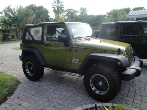 2008 jeep wrangler x sport utility 2-door 3.8l with 3 inch lift fortec lift kit