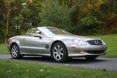 Convertible panorama sunroof silver brown  with gray interior