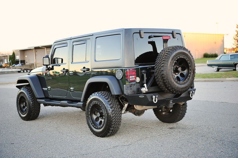 2011 JEEP WRANGLER RUBICON UNLIMITED/MODDED / LIKE BRAND NEW/LEATHER NAV<br />
, US $5,000.00, image 9