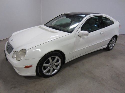 03 mercedes c230 komperssor  1.8l supercharged sport coupe ca/co owned 80pics