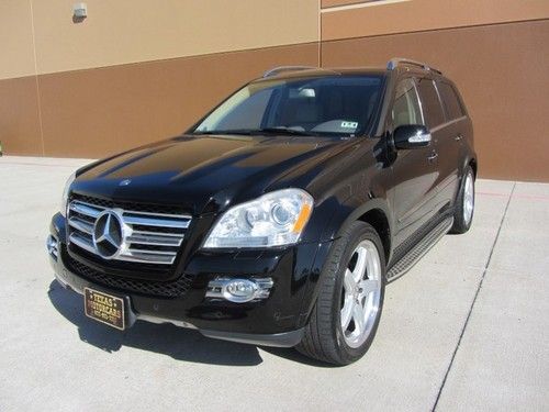 2008 mercedes-benz gl550~4matic~awd~nav~hid~tv/dvd~htd lea~roofs~1 owner