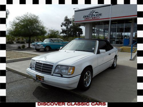 1995 mercedes benz e320 2d cabriolet leather air conditioning 3.2l i-6