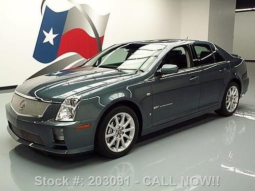 2006 cadillac sts-v supercharged sunroof nav only 20k!! texas direct auto