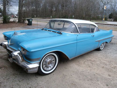 1957 cadillac  coupe factory a/c
