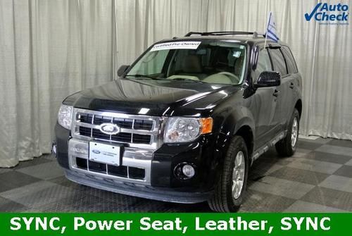2012 ford escape limited,we finance,ford certified,v6,black,tan leather