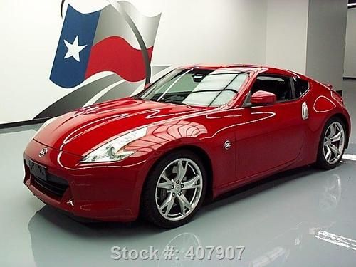 2009 nissan 370z touring sport 6-speed htd leather 19's texas direct auto