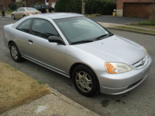 Honda : civic 2001 dx 2 dr. coupe auto 2nd owner no reserve 176k * runs well