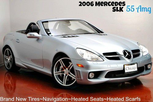 Slk 55 amg new tires service up to date lighting fast convrtible